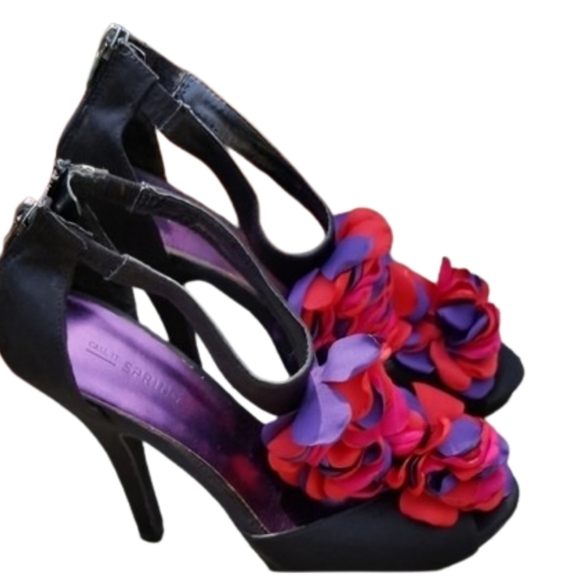 Call it Spring sexy floral pumps 8 NWOB - Picture 1 of 6